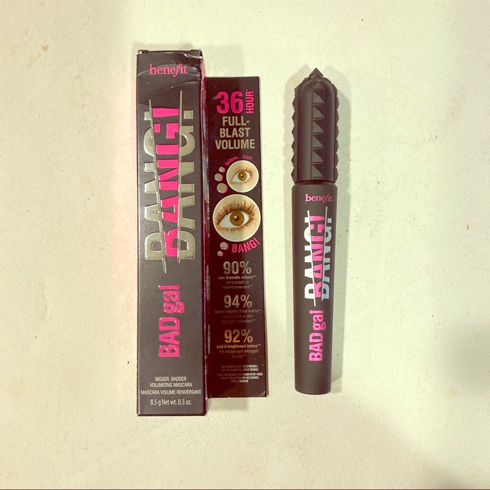 Benefit BAD GAL BANG mascara black makeup